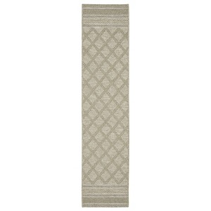 Oriental Weavers Tortuga TR10A Beige/ Black Indoor/Outdoor Area Rug - 1'10" x 7'6" - 1 of 4