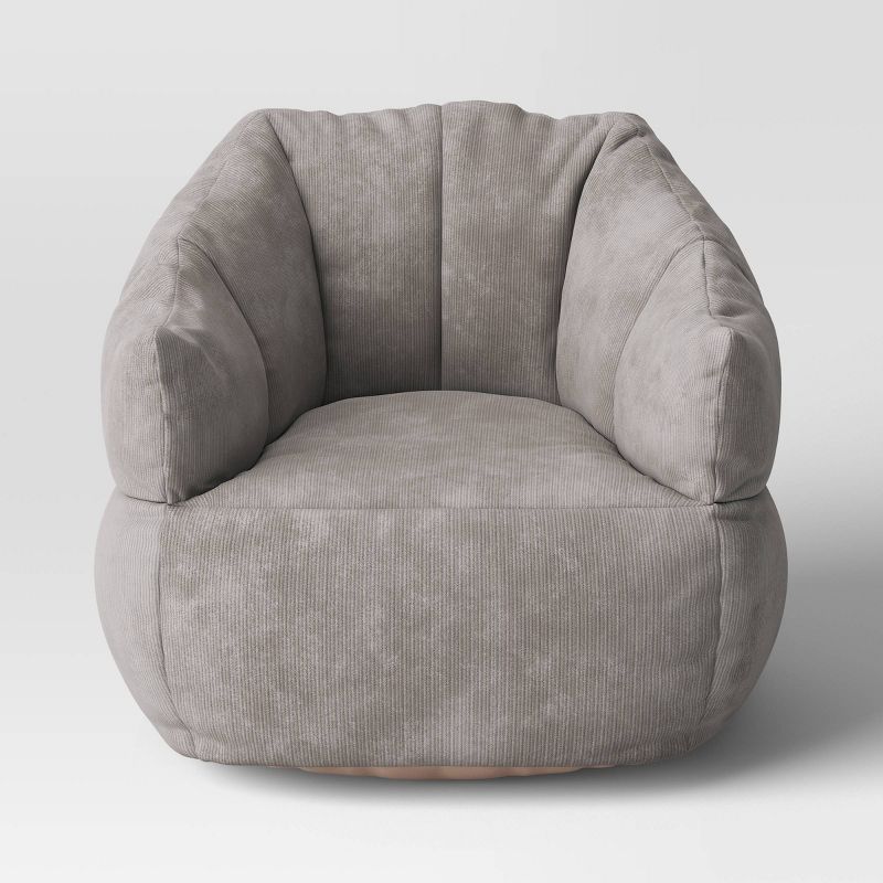 Corduroy Structured Bean Bag Chair - Room Essentials™, 3 of 9