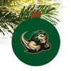 Slippery Rock Primary Logo Wood Christmas Tree Holiday Ornament - 4 of 4