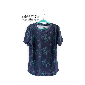 Boy's Buddy Buckaroo Tee - Crazy Train - 1 of 1