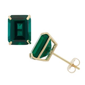 Designs By Gioelli 10K Gold Gemstone Stud Earrings - 1 of 2