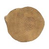 Christopher Knight Home Dorothy Outdoor Handcrafted Wood Stump Design Lightweight Concrete Side Table - 4 of 4