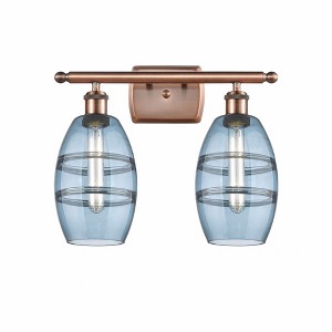 Vaz - 2 Light Bath Vanity In Industrial Style-9.13 Inches Tall and 15.88 Inches Wide - 1 of 1