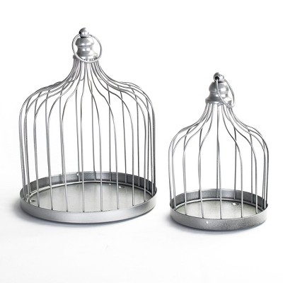 Lakeside Farmhouse Cloches - Display Stands for Candles, Ornaments - Set of 2