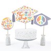 Big Dot of Happiness Groovy Grad - Hippie Graduation Party Centerpiece Sticks - Table Toppers - Set of 15 - image 4 of 4