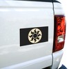 Magic The Gathering White Mana Symbol Automotive Bumper Sticker - 4 of 4