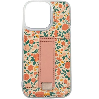 Walli Cases Summer Garden Phone Case with Wallet and Finger Strap