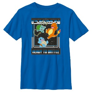 Boy's Pokemon Ready To Battle Trio T-Shirt - 1 of 4