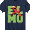Boys' - Sesame Street - Elmo Collegiate Short Sleeve Graphic T-Shirt - 2 of 4