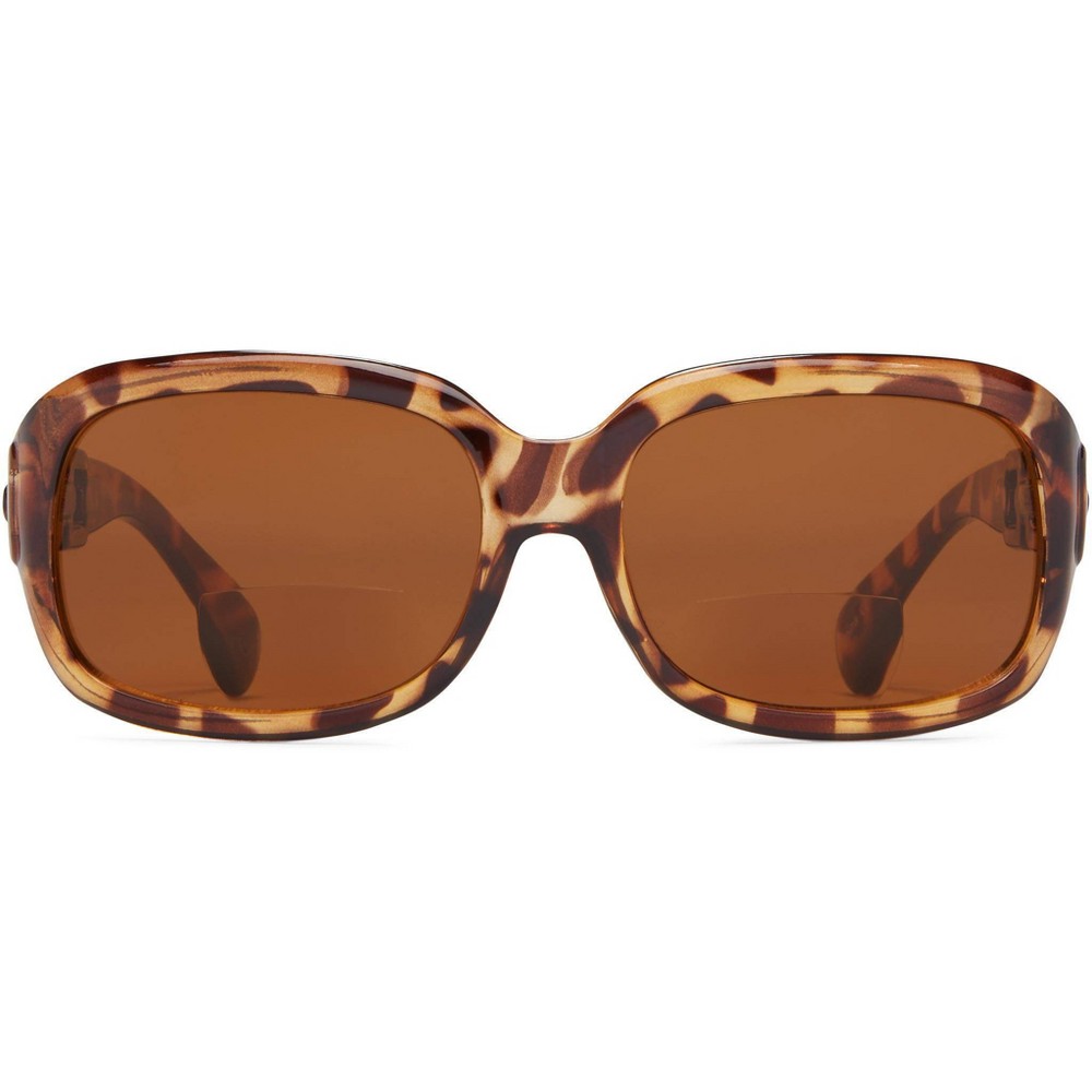 Photos - Sunglasses ICU Eyewear Simmons Bi-Focal Reading  - Tortoise +1.25 brown