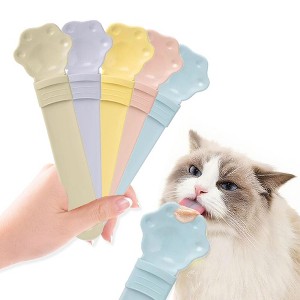 Kumasinova Cat Treat Feeder,Plastic Pet Treat Scoop,High Quality&Safe Material,9.84"x2.56 Dog Treats Snack Dispenser - 1 of 4