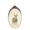 Deer Disc Ornament (Set of 12) - 2 of 2