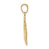 Black Bow Jewelry 14k Yellow Gold Polished Cruise Ship Pendant - 2 of 4