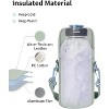 BABYYER Water Bottle Holder with Strap 32oz Insulated Water Bottle Carrier Sling Bag (green) - 4 of 4