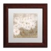 Trademark Fine Art -Li Bo 'Wild Flowers I' Matted Framed Art - 2 of 4