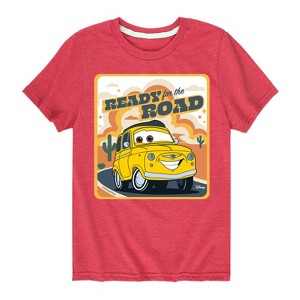 Boys' - Cars - Luigi Ready for the Road Short Sleeve Graphic T-Shirt - 1 of 4