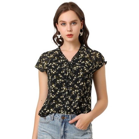 short sleeve summer blouses