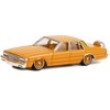 1990 Chevrolet Caprice Classic Custom Kandy Orange Metallic with Orange Interior 1/64 Diecast Model Car by Greenlight - 2 of 3