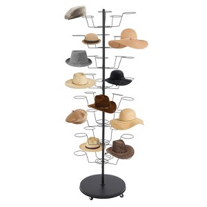 YIYIBYUS Hat Rack, Freestanding Hat Display Stand, 8-tier Hat Holders - 1 of 4