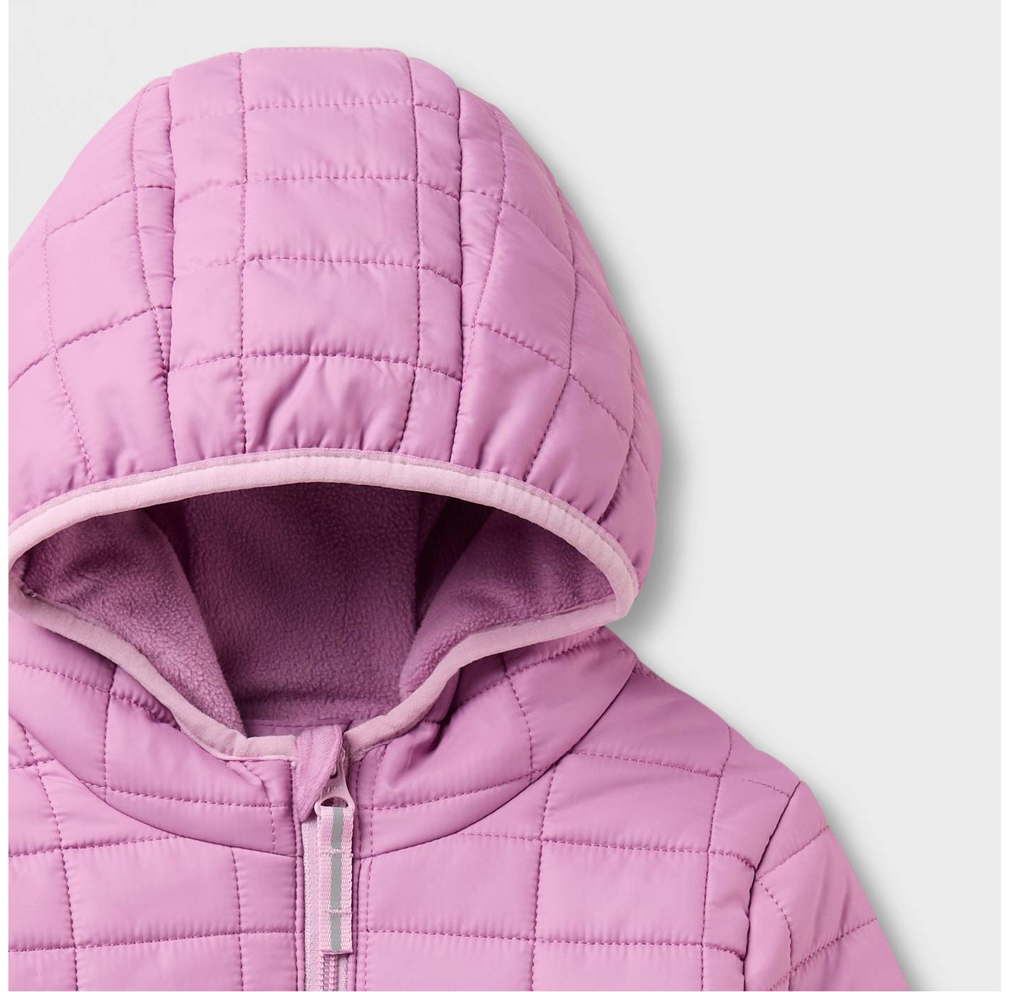 Детская куртка Cat & Jack Toddler Girls' Puffer, цвет: Фиолетовый — фото 4
