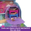 Polly Pocket Dolls & Playset, Seaside Puppy Ride Compact with 11 Accessories, Travel Toy with Fidget Exterior - 2 of 4