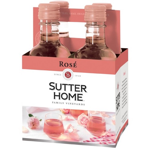 sutter home 187ml wine bottles