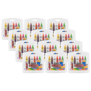 BAZIC Products® Double-Ended Premium Super Jumbo Crayons, 12 Colors, 6 Per Pack, 12 Packs - 1 of 4