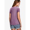 ellos Plus Size Ruffle Trim Peasant Blouse - 3 of 4