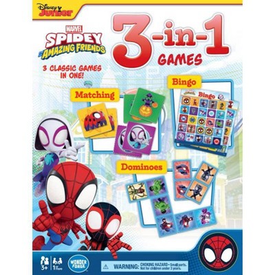 Disney Matching and More 3-in-1 Spidey and His Amazing Friends Card Game