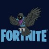 Men's Fortnite Raven Logo Pull Over Hoodie - 2 of 4