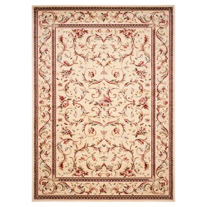 Ivory Solid Tufted Area Rug - (10