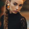 3 Pairs Skull Cat Earrings for Teens - Spooky Halloween Jewelry, Party Accessories & Gift Basket Stuffers - 4 of 4