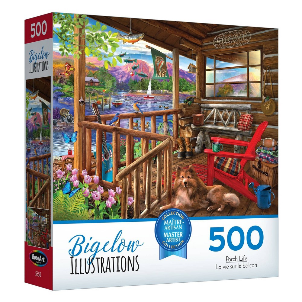 RoseArt Porch Life Jigsaw Puzzle - 500pc