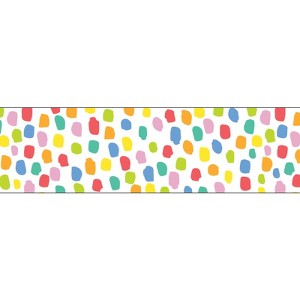 Creative Teaching Press Core Decor Colorful Messy Dots EZ Border, 48 Feet (Pack of 6) - 1 of 1