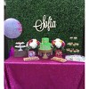 Wikineon Fuchsia Tablecloth 50x50 Inch Square Sequin Tablecloth Candy Sequin Table Linens Glitter Tablecloth Wedding Sequin Tablecloth - 3 of 4