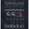 Ugly Christmas Tinsel in a Tangle Sweatshirt for Men or Women Brisco Brands - 2 of 4