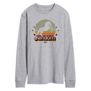 Men's - Barbie - Kendom Western Long Sleeve Graphic T-Shirt - 1 of 4