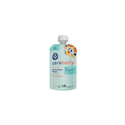 Cerebelly Organic Sweet Potato and Mango Baby Food Pouch - 4oz