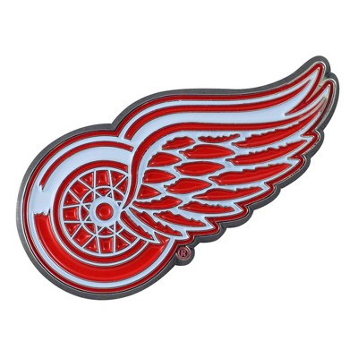 NHL Detroit Red Wings 3D Metal Emblem