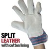 Bison Life Economy Heavy Duty Multipurpose Leather Work Gloves for Men & Women - One Size - 12 Pairs - 2 of 4