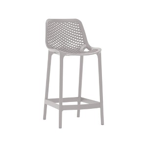Meridian Furniture,Mykonos Outdoor Patio Stool, Set of 4 - 1 of 4