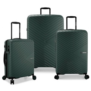 Traveler's Choice Vale 3pc Hardside Spinner Luggage Set with USB Port - 1 of 4