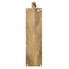 Oversized Rectangle Gray Resin & Mango Wood Cutting Board - Foreside Home & Garden - 3 of 4