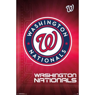 Trends International MLB Washington Nationals - Josiah Gray 23 Framed Wall  Poster Prints White Framed Version 22.375 x 34