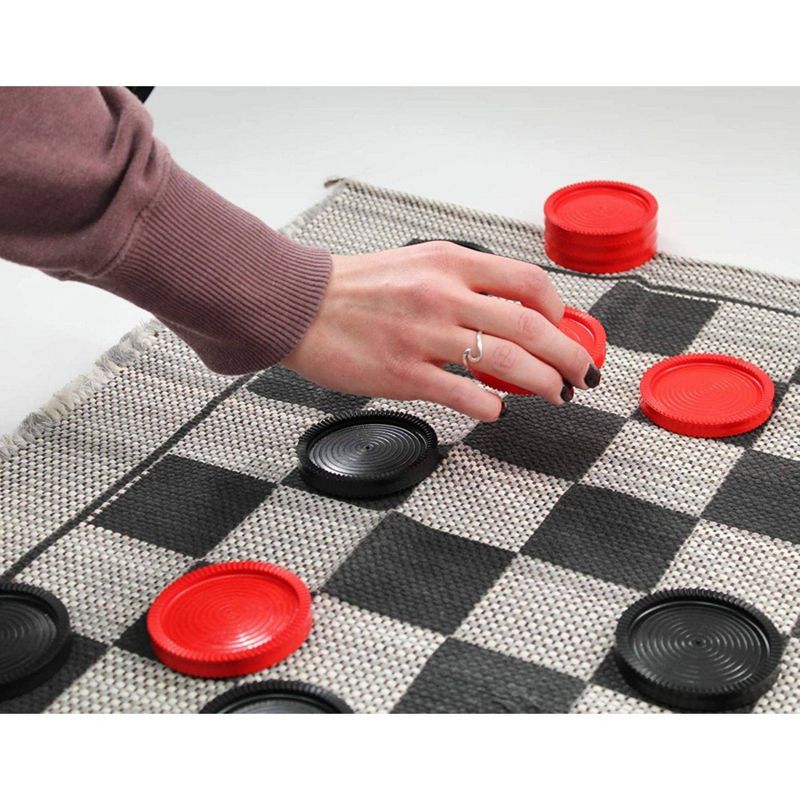 Jumbo Checker Rug Game, 6 of 7