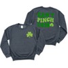 Simply Sage Market Women's Graphic Sweatshirt Can't Pinch This Front and Back - 2 of 3