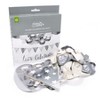 Pukka Party Silver & White Balloon Arch and Garland Party Pack - 3 of 4