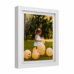 Square Large 44x44 White Picture Frame with Acrylic - Wall Poster - 1 of 4