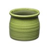Cheung's Kifon Curved Ceramic Ceramic Pot - Large - Olive Green - 3 of 4