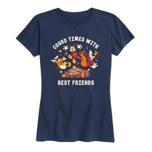 Women's - Disney - Gourd Times With Best Friends Short Sleeve Graphic T-Shirt - 1 of 4
